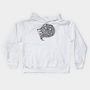 Leo Lion Zodiac Sign Kids Hoodie